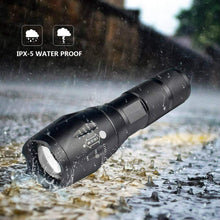 Load image into Gallery viewer, Powerful T6 LED Flashlight Super Bright Aluminum Alloy Portable Torch USB Rechargeable Outdoor Camping Tactical Flash Light
