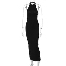 Load image into Gallery viewer, HOT Summer For 2022 Fashion Women&#39;S Clothes Black Backless Romper Sexy Cutout Casual Evening Party Prom Maxi Dresses Vestidos