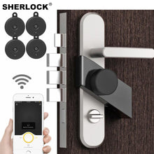 Load image into Gallery viewer, 4pcs Wireless Keys of Sherlock S3 Stick Smart Lock Phone App Control Bluetooth-compatible Electronic Keyless smart lock outdoor