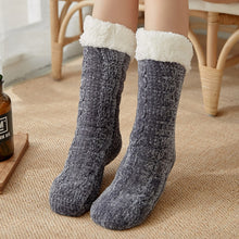 Load image into Gallery viewer, New Women Socks Winter Warm Thicken Soft Sleep Socks Room Floor Indoor Fleece Thermal Sweets Chenille Carpet Wolen Slipper Socks