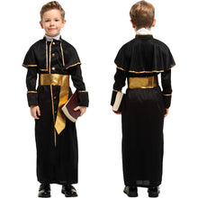Load image into Gallery viewer, Halloween Medieval Boy Girls Cosplay Costumes Birthday Party Children Adult Men Magician Costume Sets