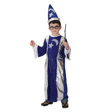 Load image into Gallery viewer, Halloween Medieval Boy Girls Cosplay Costumes Birthday Party Children Adult Men Magician Costume Sets