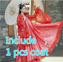 Load image into Gallery viewer, Hanfu Women Costume Elegant Traditional Chinese Style Hanfu Princess Dress Ancient Folk Tang Suit Fairy Performance Clothing