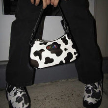 Load image into Gallery viewer, Harajuku Girls Sweet Moumou Baguette Bag 90s Vintage Street Fashion Mini Messenger Handbag Women Cute Kawaii Pu Underarm Bags