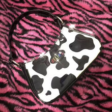 Load image into Gallery viewer, Harajuku Girls Sweet Moumou Baguette Bag 90s Vintage Street Fashion Mini Messenger Handbag Women Cute Kawaii Pu Underarm Bags