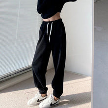 Load image into Gallery viewer, Harajuku Gray Jogging Sweatpants Women Baggy Oversize Sports Pants Korean Style Casual Trousers Female Plus Size Fashion