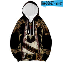 Load image into Gallery viewer, Harajuku style Genshin Impact 3D Long Sleeve Zipper Hoodies Casual Sweatshirt Women/men Casual popular Clothing