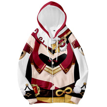 Load image into Gallery viewer, Harajuku style Genshin Impact 3D Long Sleeve Zipper Hoodies Casual Sweatshirt Women/men Casual popular Clothing
