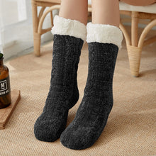 Load image into Gallery viewer, New Women Socks Winter Warm Thicken Soft Sleep Socks Room Floor Indoor Fleece Thermal Sweets Chenille Carpet Wolen Slipper Socks