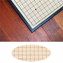 Load image into Gallery viewer, Portable Go Game With Single Convex Magnetic Plastic Stones Set Weiqi Chess Board Foldable Design For Party Travel Fishing