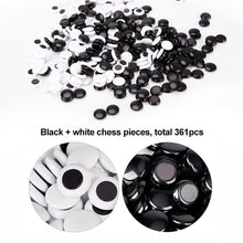 Load image into Gallery viewer, Portable Go Game With Single Convex Magnetic Plastic Stones Set Weiqi Chess Board Foldable Design For Party Travel Fishing