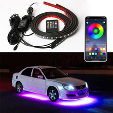 Load image into Gallery viewer, Car Charssis Flexible LED Strip Light LED Underbody Remote /APP Control RGB Neon Lights Ambient Atmosphere Auto Decorative Lamp