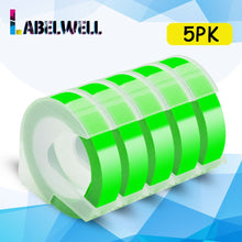 Load image into Gallery viewer, 3D Label Machine For Dymo 12965 Manual Label Maker 3D Embossing Label Printer DIY Print 9mm Dymo 3D Embossing Tape PVC Label