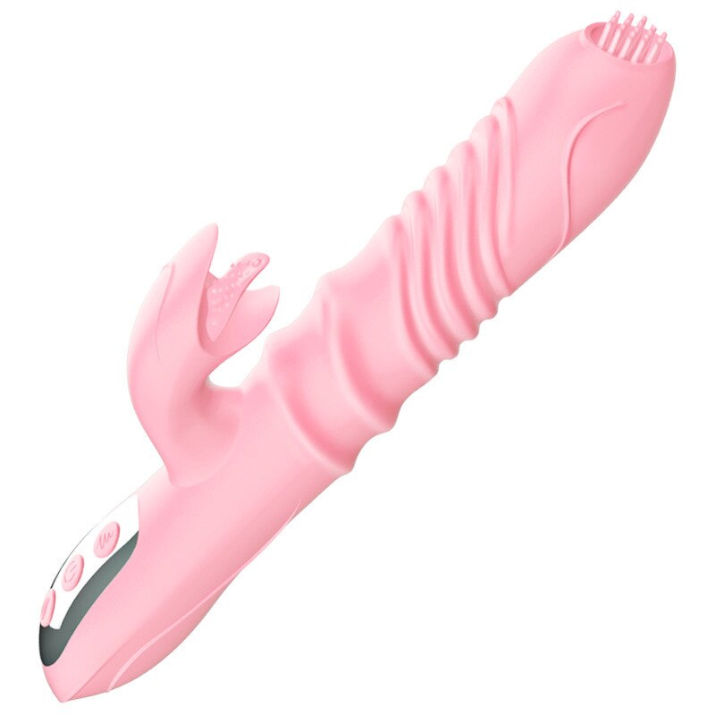 Heating Telescopic Tongue Licking Tentacle Friction Stimulation Vibrator Female Private Massage Adult AV секс игрушки для двоих
