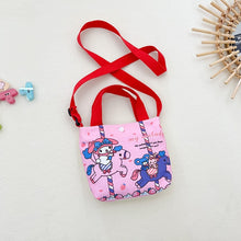 Load image into Gallery viewer, Hello Kitty Shoulder Bags Sanrio Anime Peripherals Children Messenger Bag Kulomi Melody Cinnamoroll Cartoon Printing Handbag
