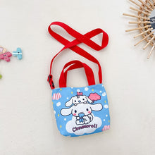 Load image into Gallery viewer, Hello Kitty Shoulder Bags Sanrio Anime Peripherals Children Messenger Bag Kulomi Melody Cinnamoroll Cartoon Printing Handbag