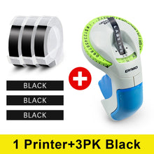 Load image into Gallery viewer, 3D Label Machine For Dymo 12965 Manual Label Maker 3D Embossing Label Printer DIY Print 9mm Dymo 3D Embossing Tape PVC Label