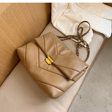Load image into Gallery viewer, High Capacity PU Leather Women Shoulder Crossbody Bags 2021 New Chain Vintage Handbags Ladies Casual Totes Female Purses