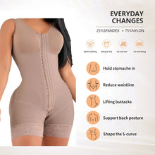 Load image into Gallery viewer, High Compression Short Girdle With Brooches Bust For Daily And Post-Surgical Use Slimming Sheath Belly Women