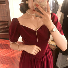 Load image into Gallery viewer, High-End Dress Ladies Summer Dress French Lazy Long Skirt Fairy Dress Female Summer Sexy Ins Dress
