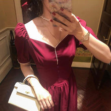 Load image into Gallery viewer, High-End Dress Ladies Summer Dress French Lazy Long Skirt Fairy Dress Female Summer Sexy Ins Dress