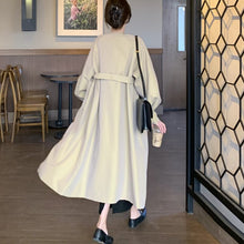 Load image into Gallery viewer, High Quality Autumn New Korean Women Long Trench Coat British Style Windbreaker Coats For Women Winter Female All-match Outwear