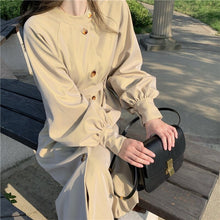 Load image into Gallery viewer, High Quality Autumn New Korean Women Long Trench Coat British Style Windbreaker Coats For Women Winter Female All-match Outwear