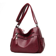 Load image into Gallery viewer, High Quality Leather Luxury Handbags Women Bags Designer Shoulder Crossbody Bags for Women 2021 New Bolsa Feminina Sac A Main