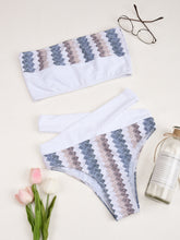 Load image into Gallery viewer, High Waist Bikinis 2021 Sexy Women Swimsuit Female Swimwear Bandeau Brazilian Bather Bikini Set Biquini Bathing Suit Beachwear