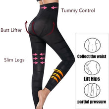 Load image into Gallery viewer, High Waist Leggings Women Sculpting Sleep Leg Legging Tummy Control Skinny Panties Slimming  Leggings Thigh Slimmer Pants