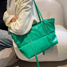 Load image into Gallery viewer, High-end brand design women&#39;s bags, large-capacity fashion one-shoulder all-match tote down women&#39;s bags