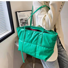 Load image into Gallery viewer, High-end brand design women&#39;s bags, large-capacity fashion one-shoulder all-match tote down women&#39;s bags