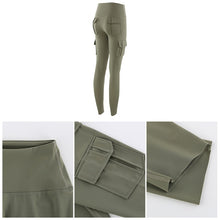 Load image into Gallery viewer, High waist pocket casual seamless leggings sports tights Women activewear fitness sport yoga pants Sexy push up workout leggings