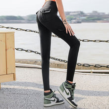 Load image into Gallery viewer, High waist pocket casual seamless leggings sports tights Women activewear fitness sport yoga pants Sexy push up workout leggings