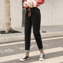 Load image into Gallery viewer, Hip jeans fashion slim denim pencil pants spring autumn woman clothes 2021 women high waist slim
