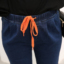 Load image into Gallery viewer, Hip jeans fashion slim denim pencil pants spring autumn woman clothes 2021 women high waist slim