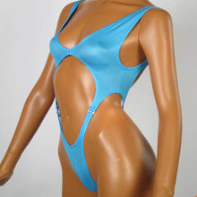 Load image into Gallery viewer, Hollow Out High Cut Thong Bikini Bodysuit Tights Body Sexy Hot Erotic Lingerie One Piece Japanese Sukumizu Backless Bodies Tops