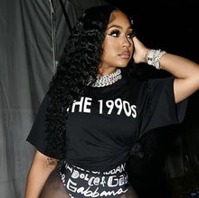 Load image into Gallery viewer, Hot Fashion Casual T-shirt 2022 Women Harajuku Simple Print O-neck Short Sleeve Body-shaping Tops Streetwear Hipster Clothing