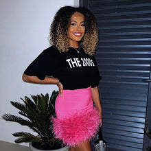 Load image into Gallery viewer, Hot Fashion Casual T-shirt 2022 Women Harajuku Simple Print O-neck Short Sleeve Body-shaping Tops Streetwear Hipster Clothing