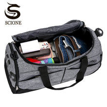 Load image into Gallery viewer, Hot Men Travel Handbag Large Capacity Women Luggage Sport Duffle Bags Male Canvas Big Travel Folding Trip Shoulder Bag