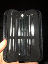Load image into Gallery viewer, Hot Sale  Stainless Steel Extractor Blackhead Remover Needles Acne Pimple Blemish Treatments Face Skin Care Sets Beauty Tools