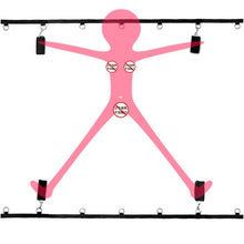Load image into Gallery viewer, Hot-selling SM Adult Bed Bundled and Bound with A Word Strap Upgrade Version Adjustable Hand and Handcuffs Cosplay Sex Toys