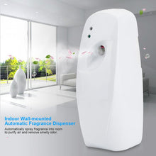 Load image into Gallery viewer, Household Indoor Wall-mounted Automatic Adjustable Air Freshener Fragrance Aerosol Spray Dispenser