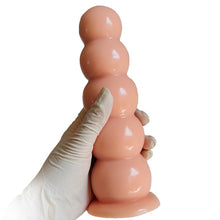 Load image into Gallery viewer, Huge Anal Plug Dildos Soft Beaded Anal Dilator with Suction Cup Stimulate Anus and Vagina Butt Plug Sex Toys for Women Gay Men