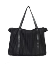 Load image into Gallery viewer, IN STOCK Miyake High-end pleated twilight black handbag HOT SELLING