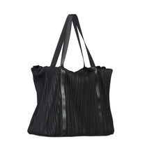 Load image into Gallery viewer, IN STOCK Miyake High-end pleated twilight black handbag HOT SELLING