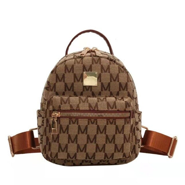 Jacquard pano retro carta designer de luxo pequena mochila para as mulheres  verão na moda meninas estudantes volta packs Ja