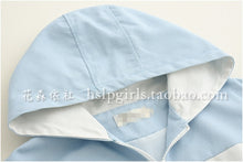 Load image into Gallery viewer, Japan Style Cute Cartoon Zipper Jackets Women 2022 New Hooded Kawaii Coats Femme All Match Age-reducing Outerwear Autumn