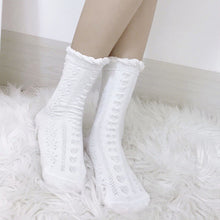 Load image into Gallery viewer, Japanese Lolita Calf Socks Lace Women Strawberry Sweet Strawberry Mid Tube Socks Pretty Princess Cosplay Girls Summer 2021 New