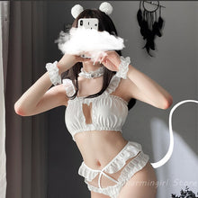 Load image into Gallery viewer, Japanese Sexy Lingerie Uniformes Lace Underwear Student Temptation Cat Outfits Anime Cosplay Halloween Costumes for Women